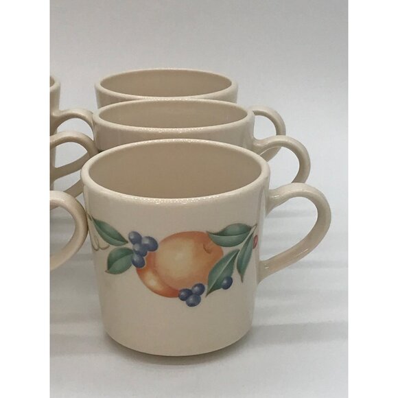 Set of 6 Vintage Corning Abundance Coffee Cups 6 oz. - Picture 5 of 5